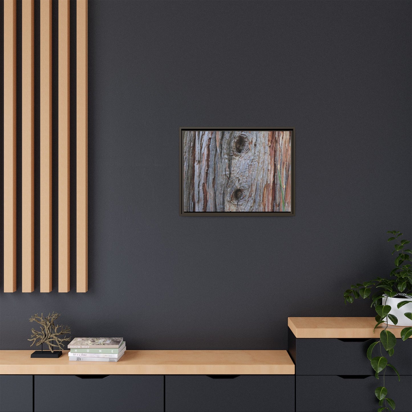 Knotty Nature - Unique Stretched Canvas Wall Art