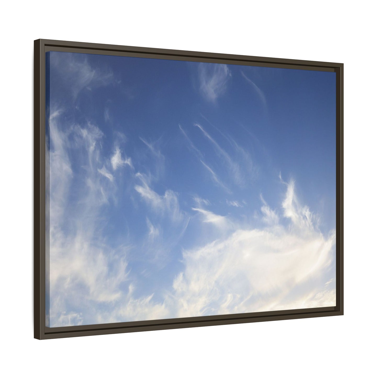 Whispers of Sky - Unique Stretched Canvas Wall Art