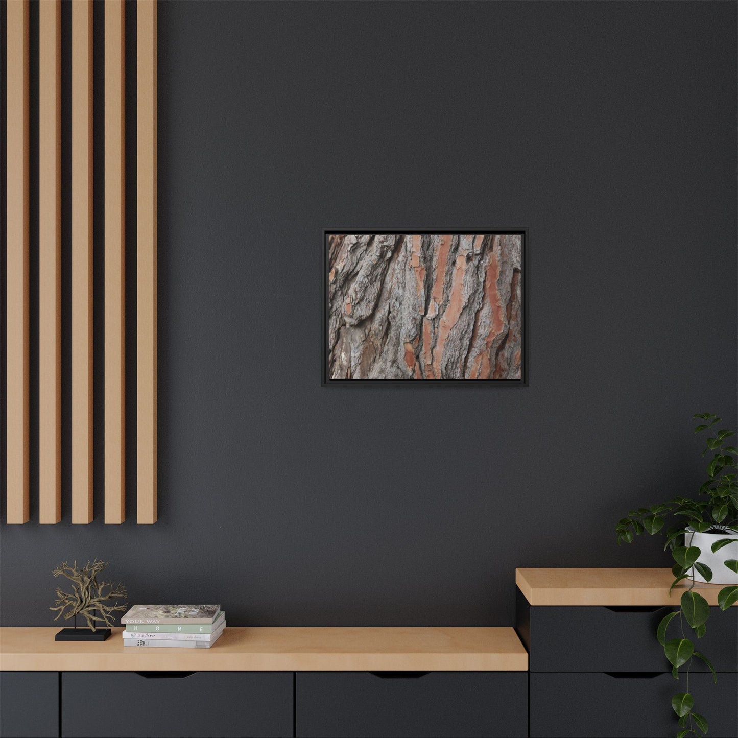 Woodland Layers - Unique Stretched Canvas Wall Art