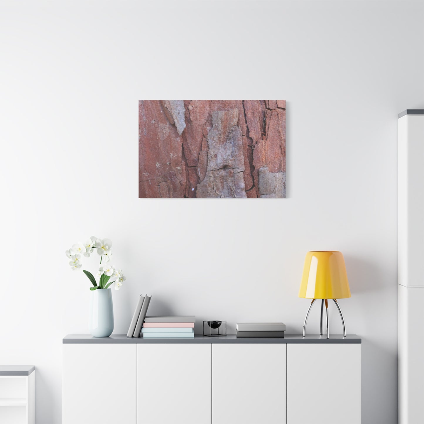 Fractal Rust - Unique Frameless Canvas Wall Art