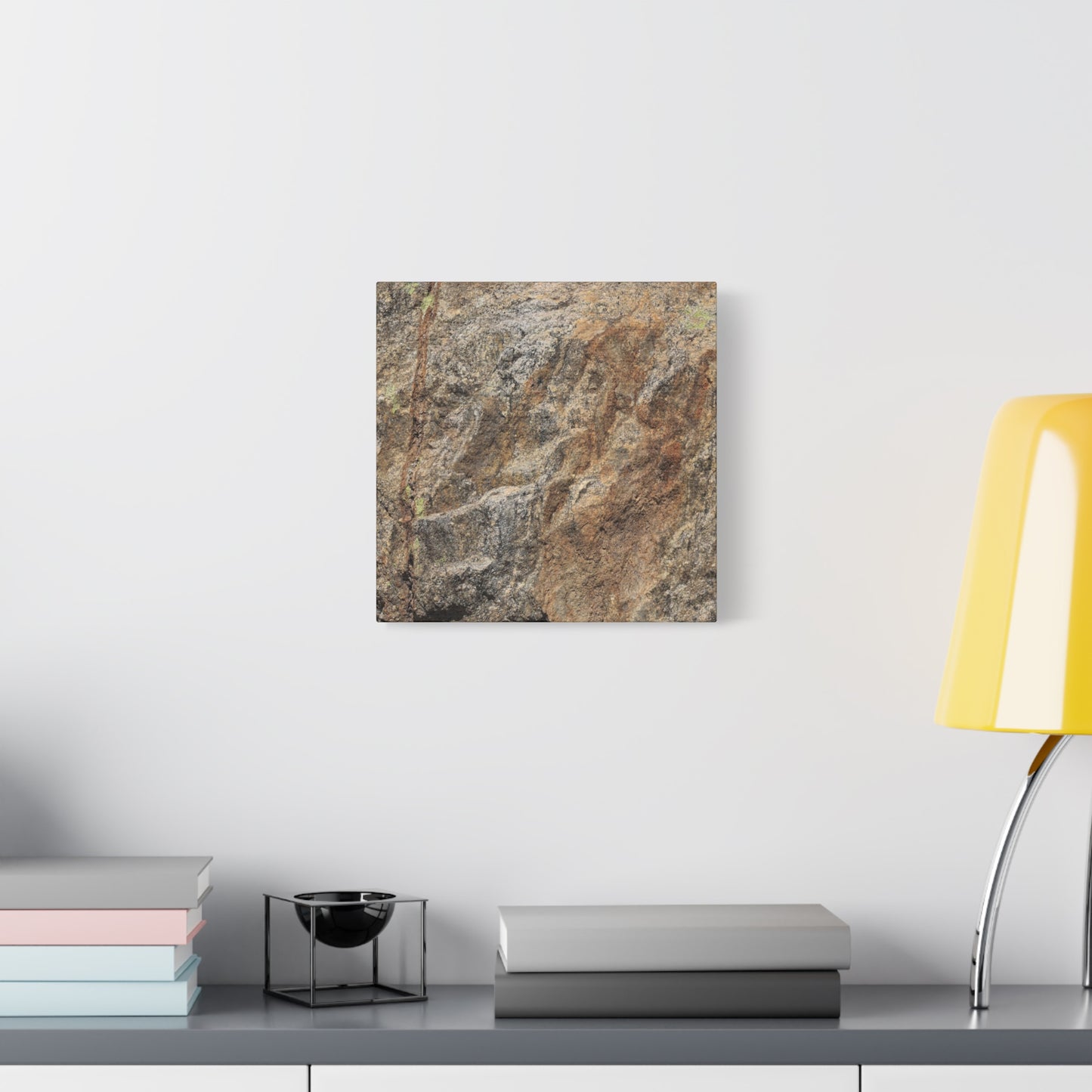 Erosion's Palette - Unique Frameless Canvas Wall Art