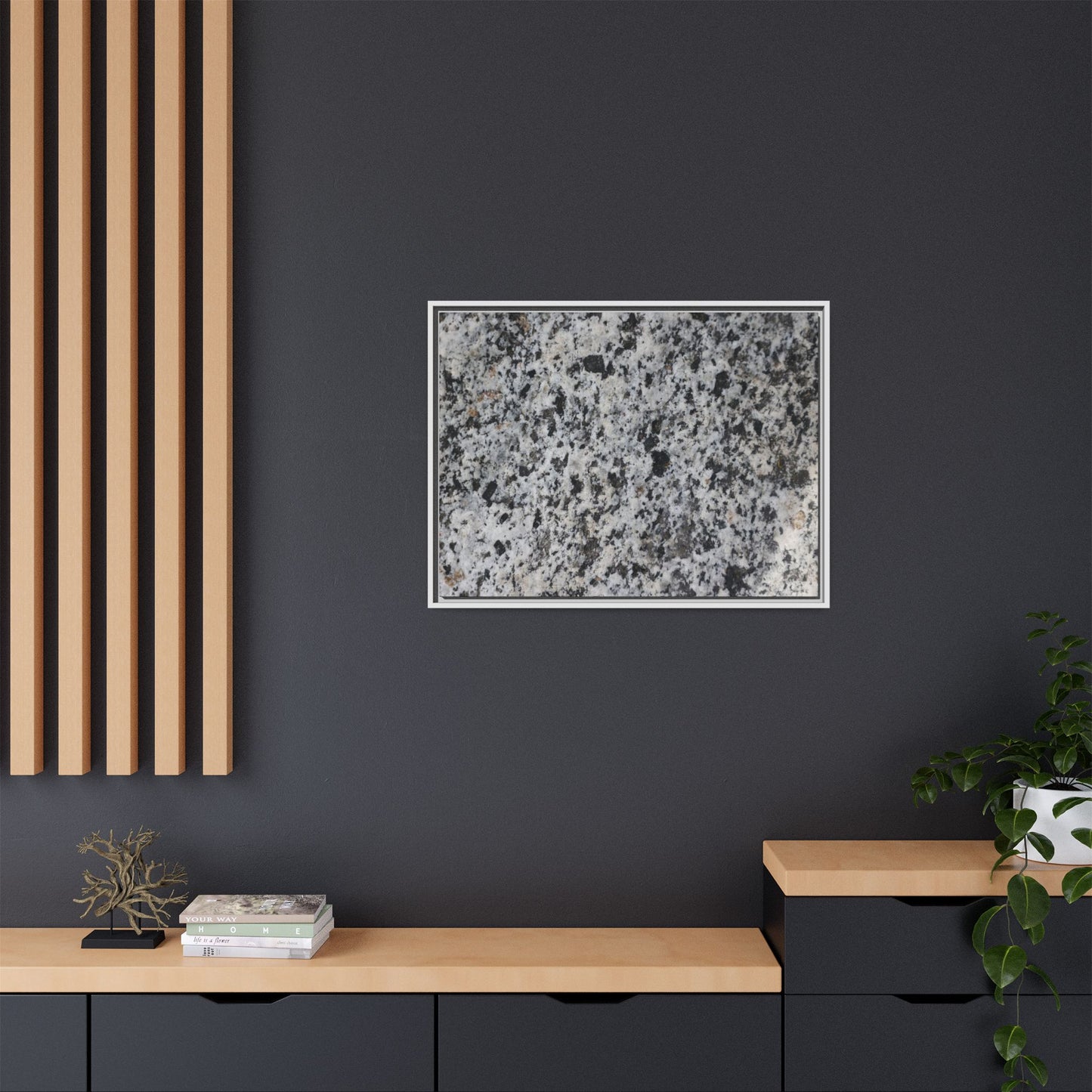 Granite Song - Unique Stretched Canvas Wall Art