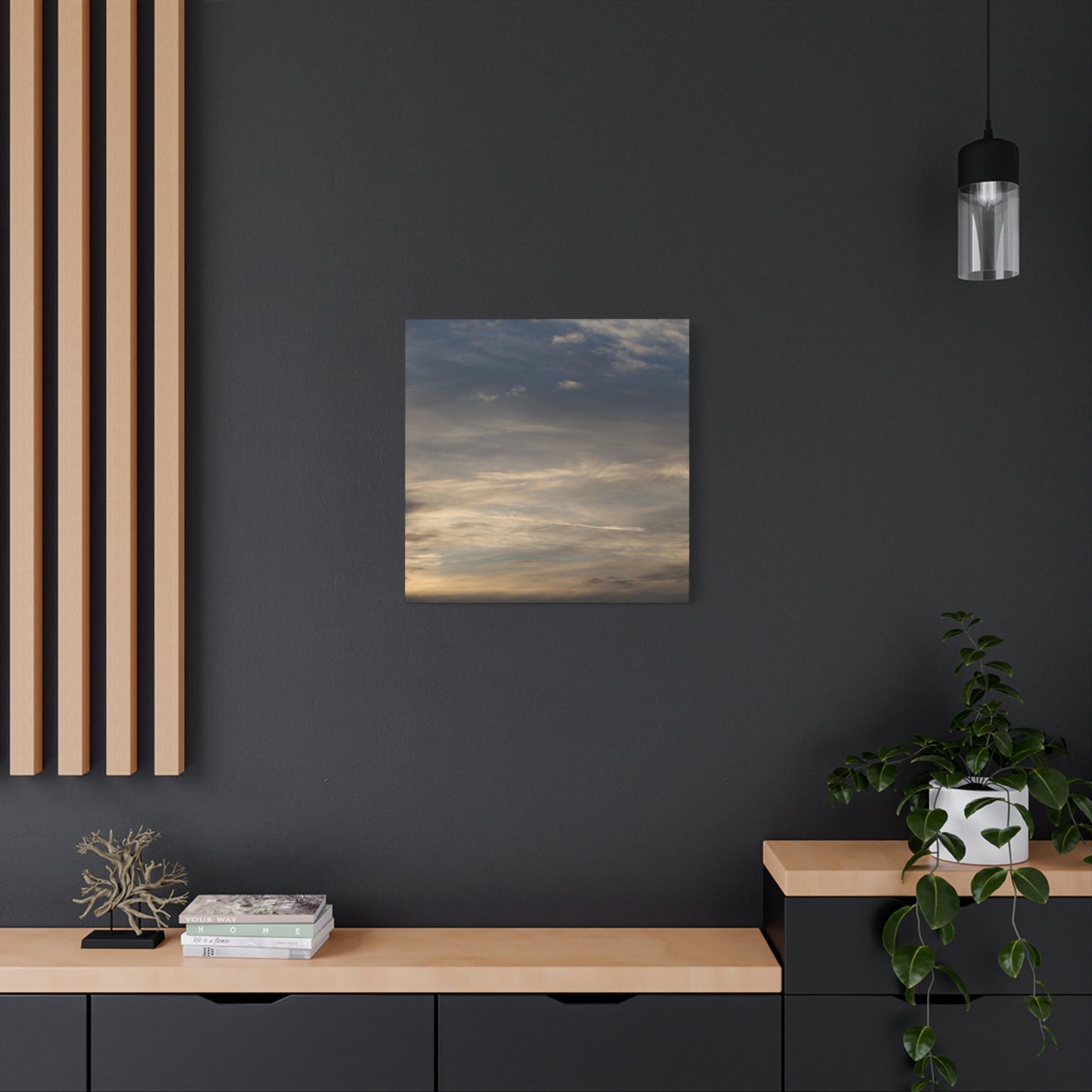 Echoes of Twilight - Unique Frameless Canvas Wall Art