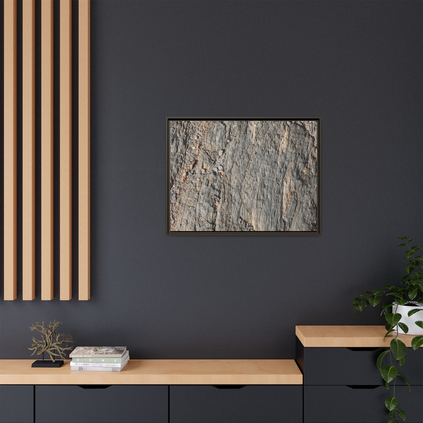 Textured Earth - Unique Stretched Canvas Wall Art