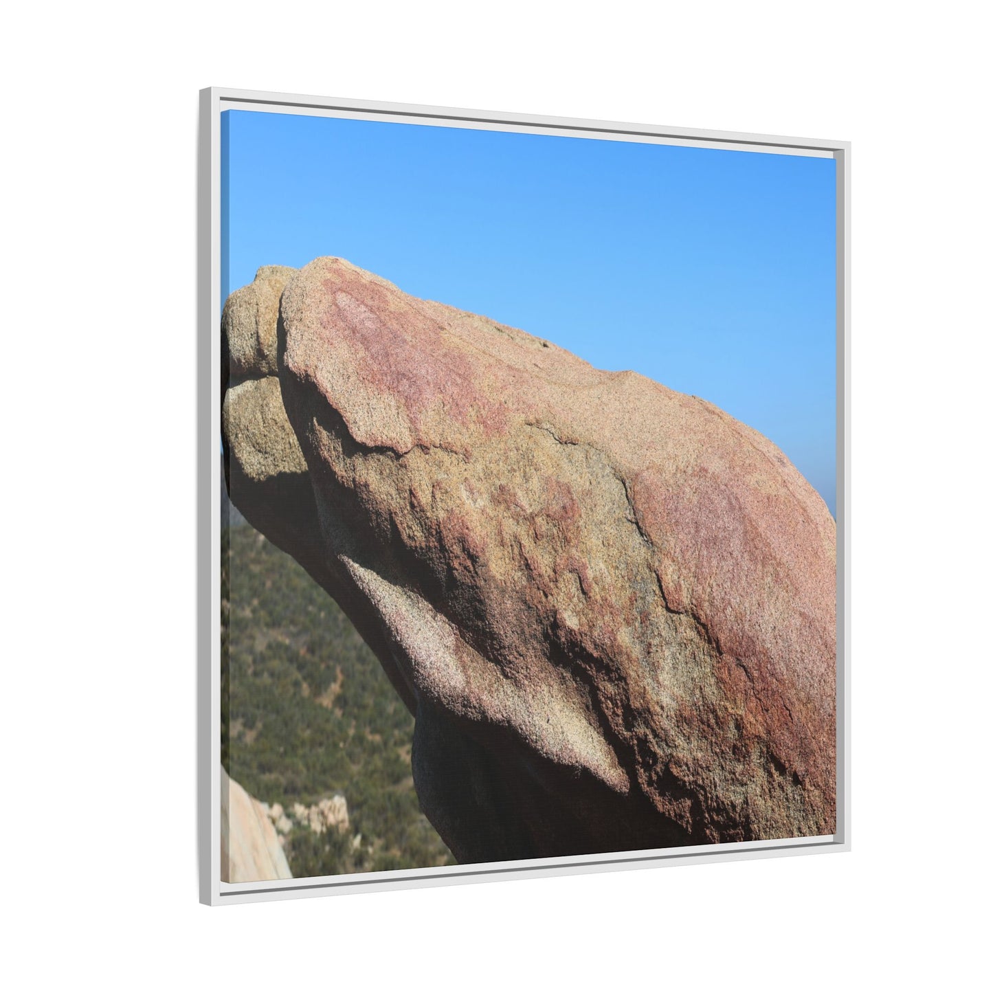 Sleeping Stone - Unique Stretched Canvas Wall Art