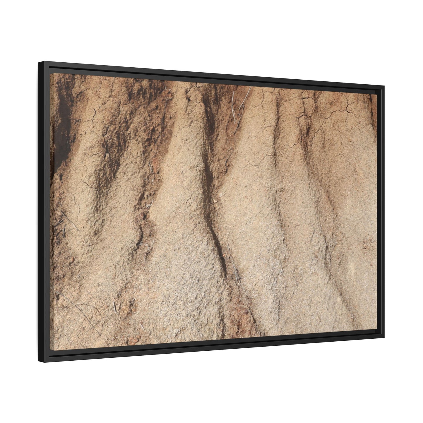 Eroded Canyon Walls - Unique Stretched Canvas Wall Art