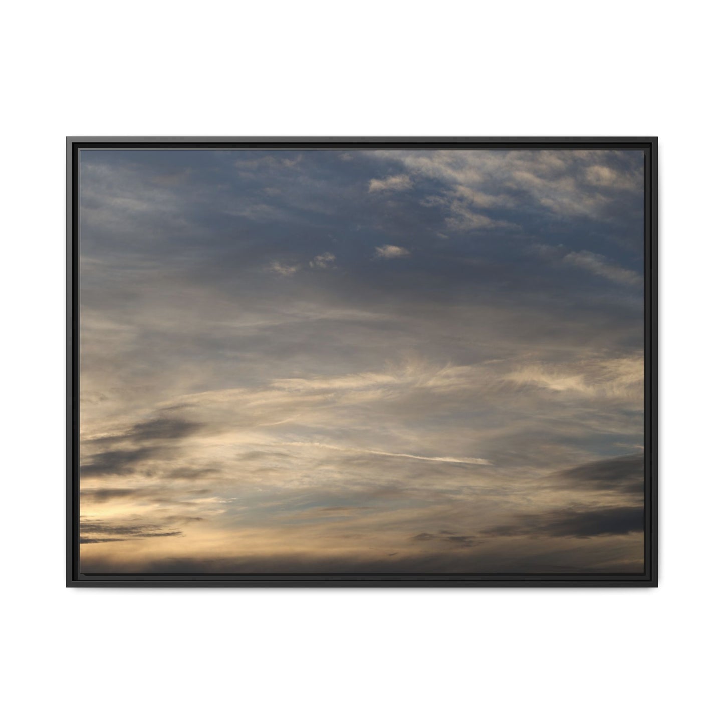 Clouded Thoughts - Unique Stretched Canvas Wall Art