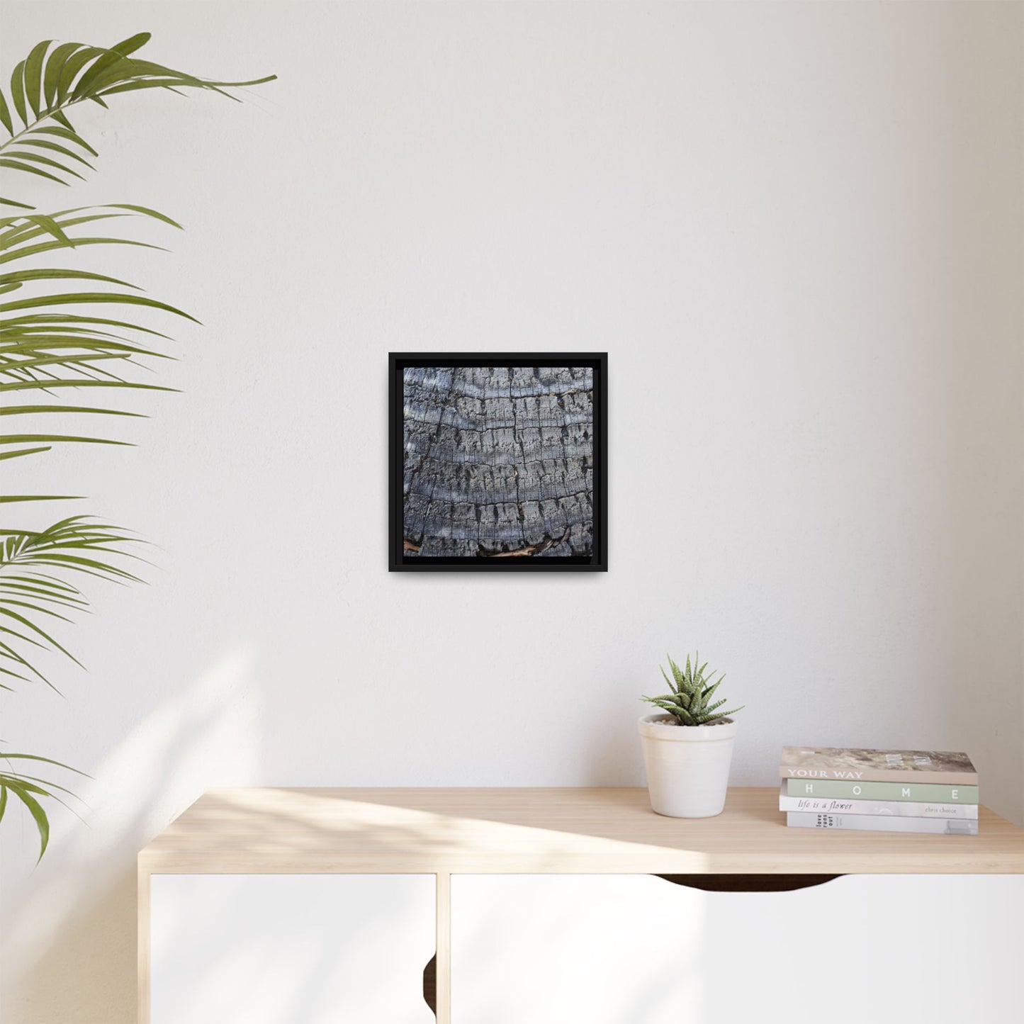 Charred Memories - Unique Stretched Canvas Wall Art