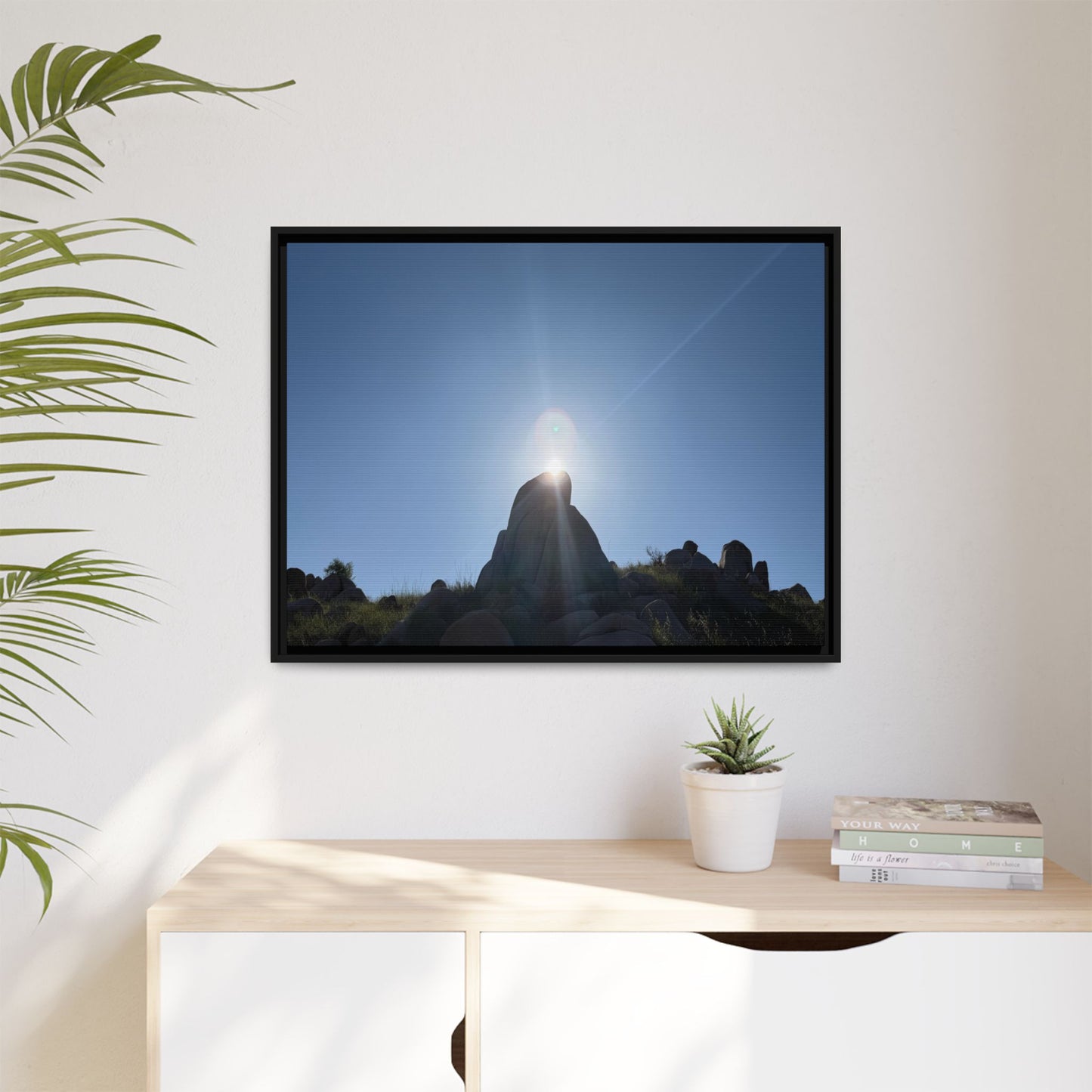 Sunburst - Unique Stretched Canvas Wall Art