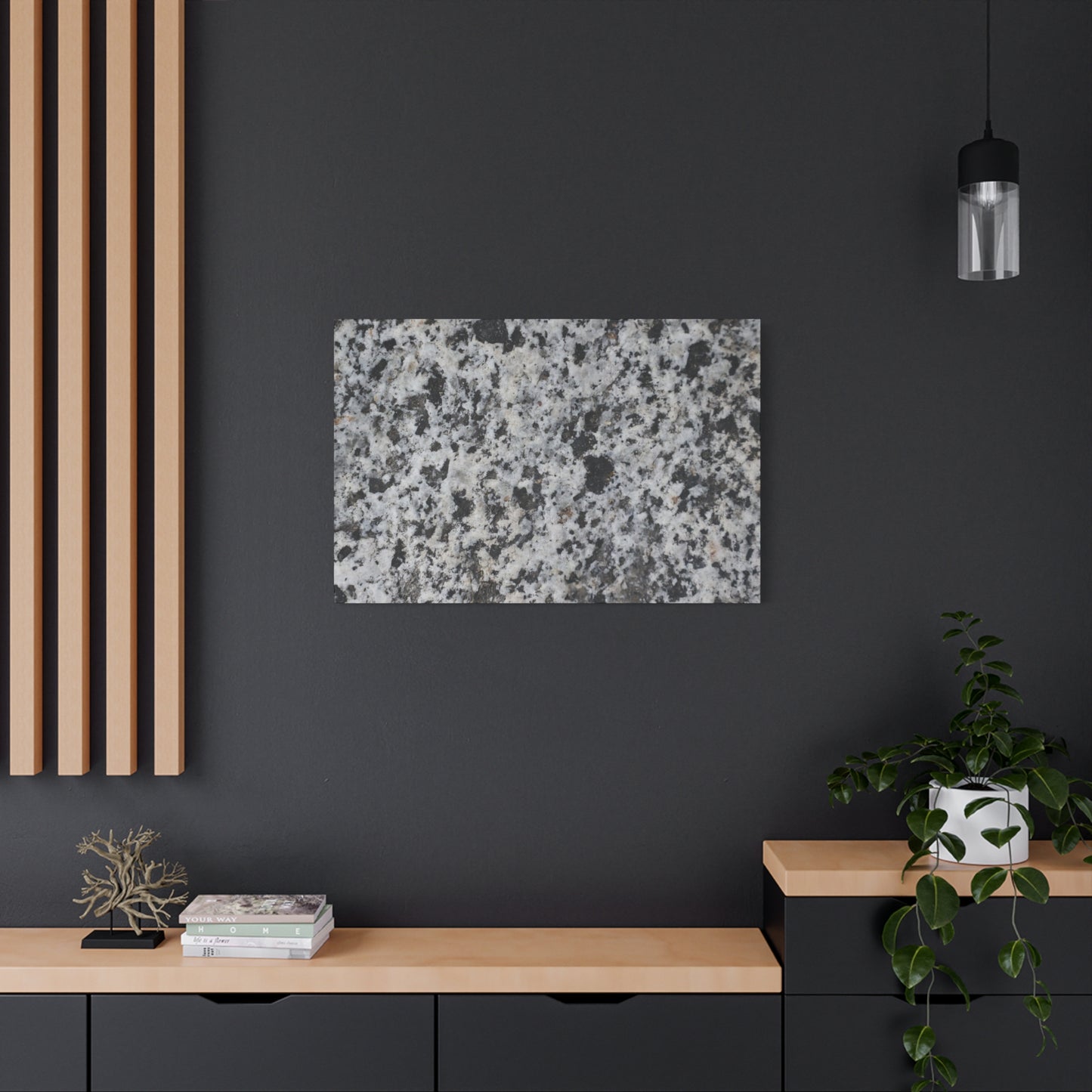 Grainy Whispers - Unique Frameless Canvas Wall Art