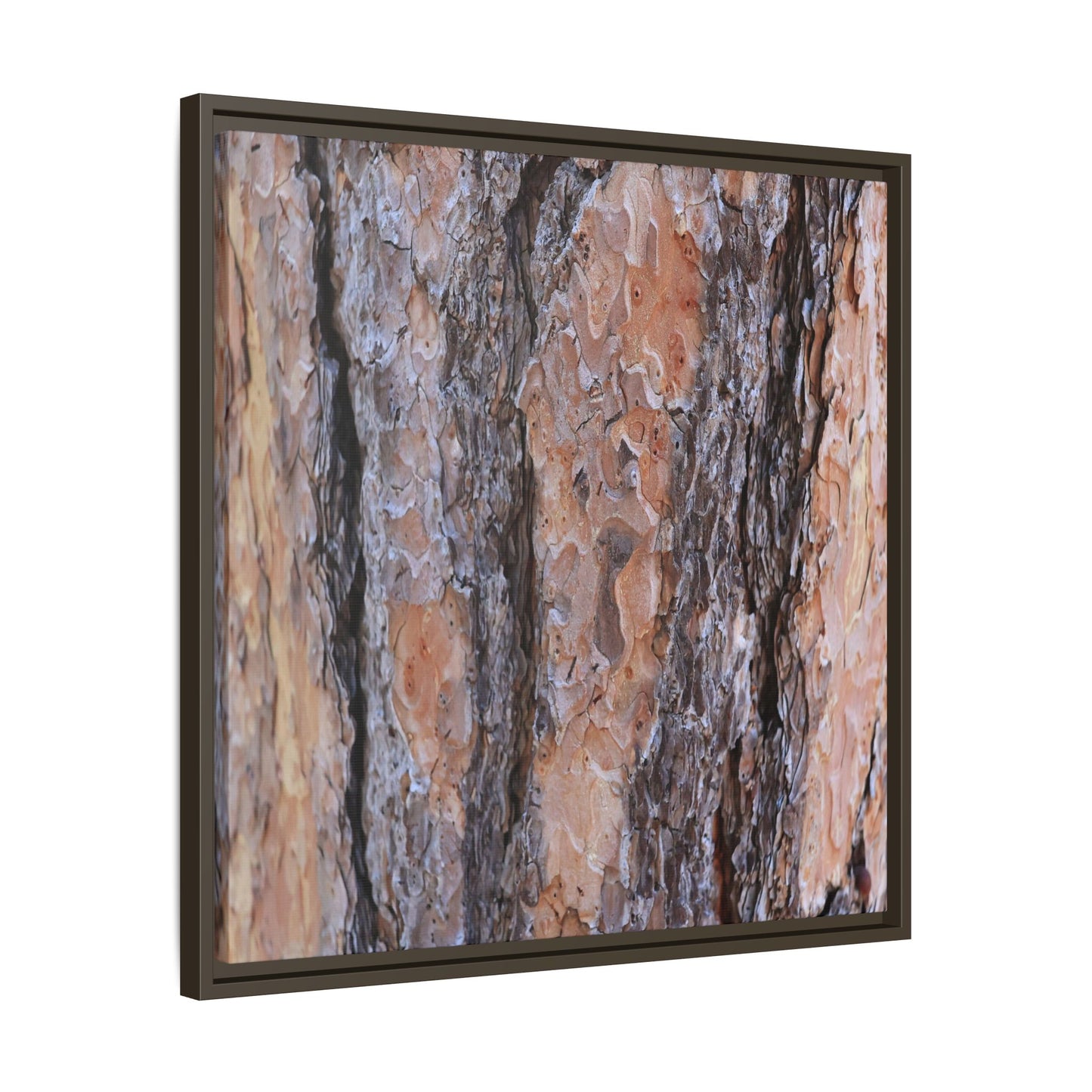 Earthy Embrace - Unique Stretched Canvas Wall Art