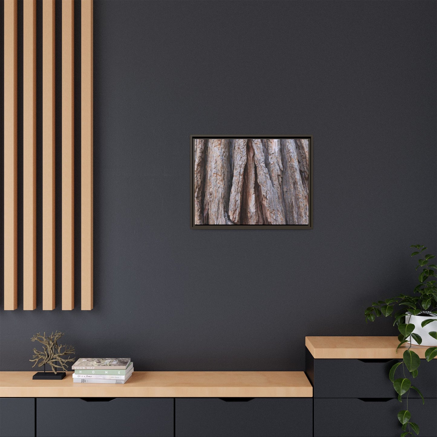 Nature's Sculpture - Unique Stretched Canvas Wall Art