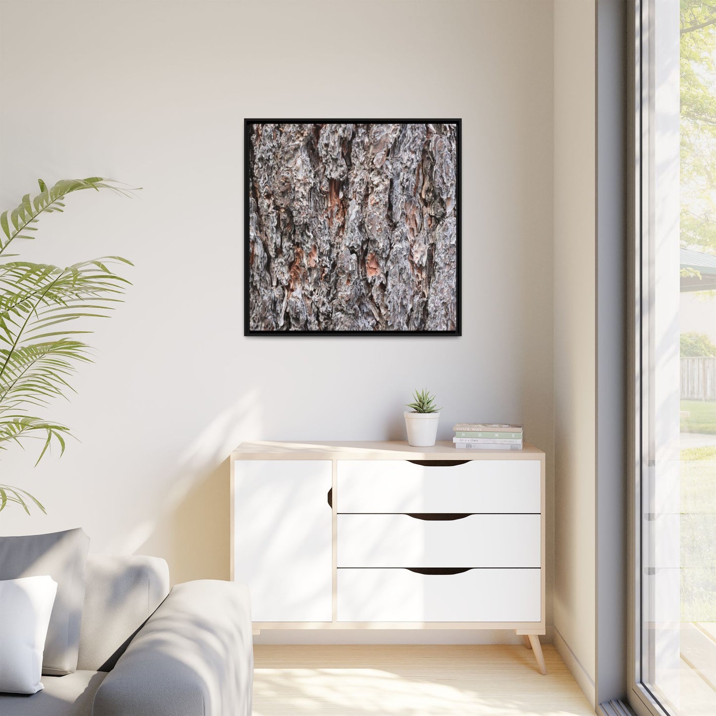 Rugged Cortex - Unique Stretched Canvas Wall Art