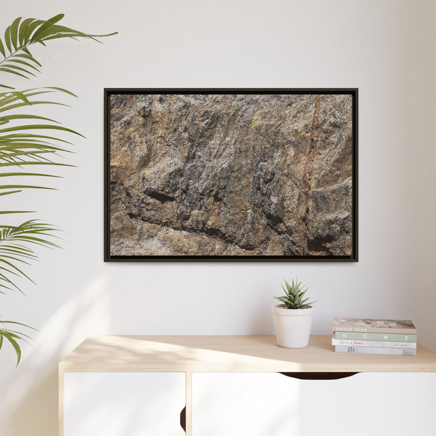 Weathered Time - Unique Stretched Canvas Wall Art