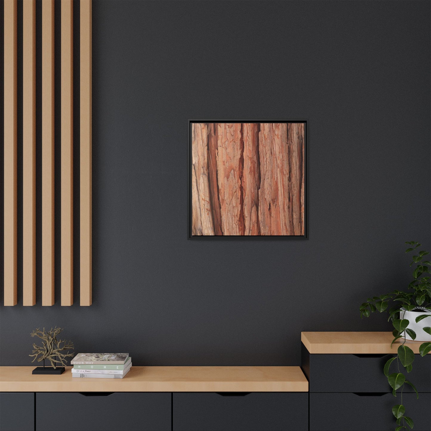 Layers of Wisdom - Unique Stretched Canvas Wall Art
