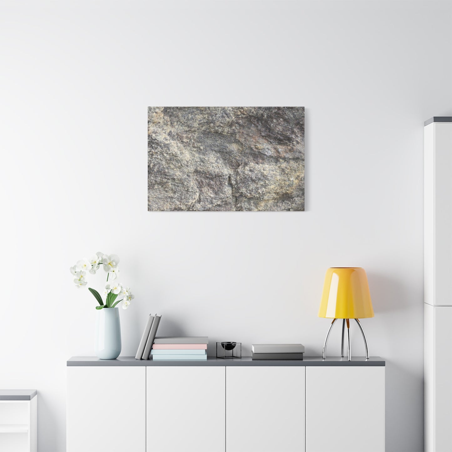 Granite Memory - Unique Frameless Canvas Wall Art