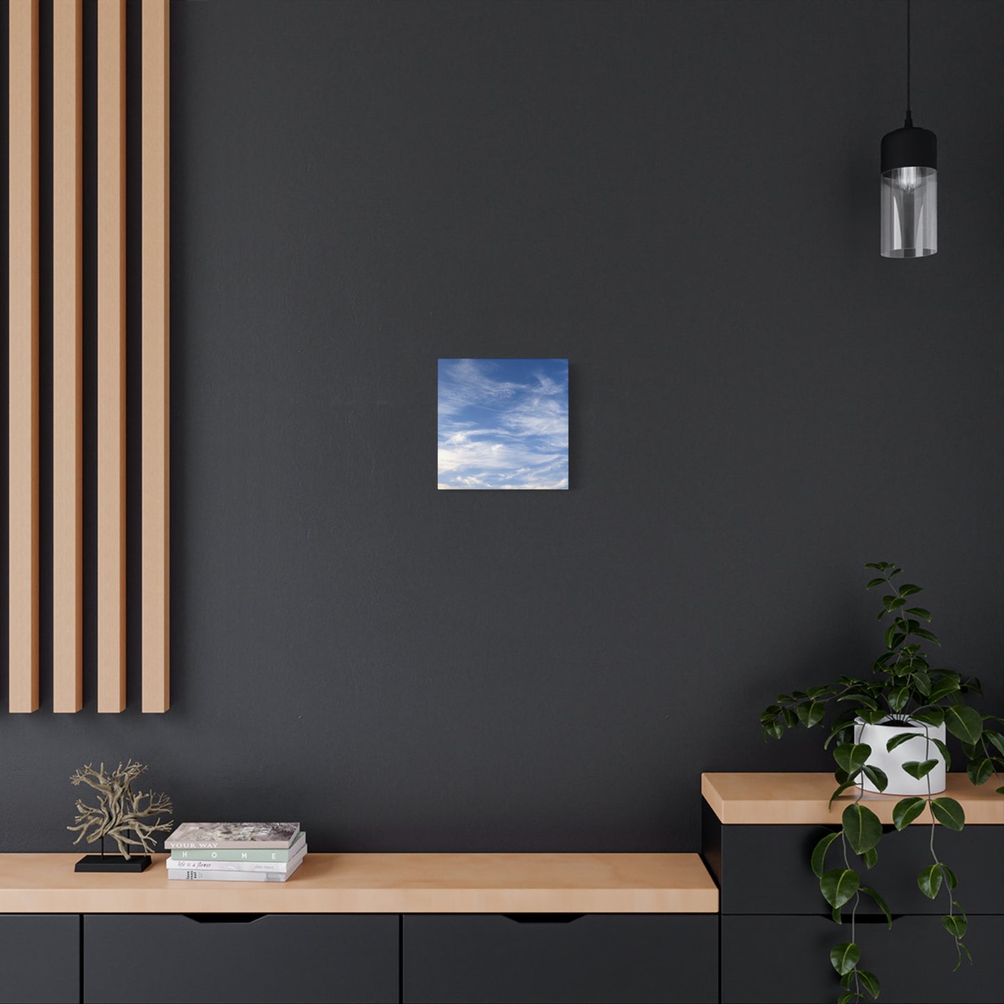 Ethereal Drift - Unique Frameless Canvas Wall Art