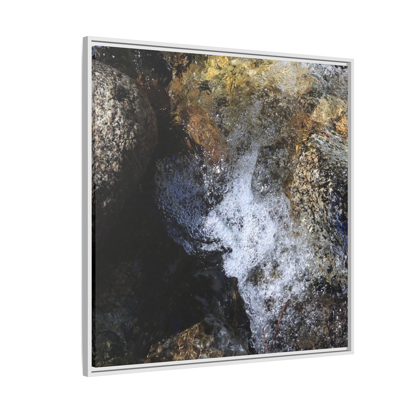 Nature's Turbulence - Unique Stretched Canvas Wall Art