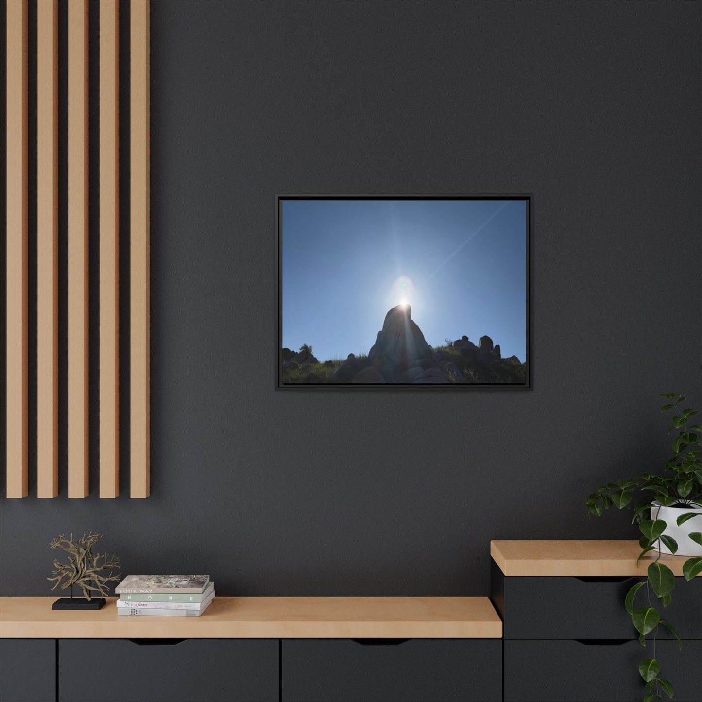 Sunburst - Unique Stretched Canvas Wall Art