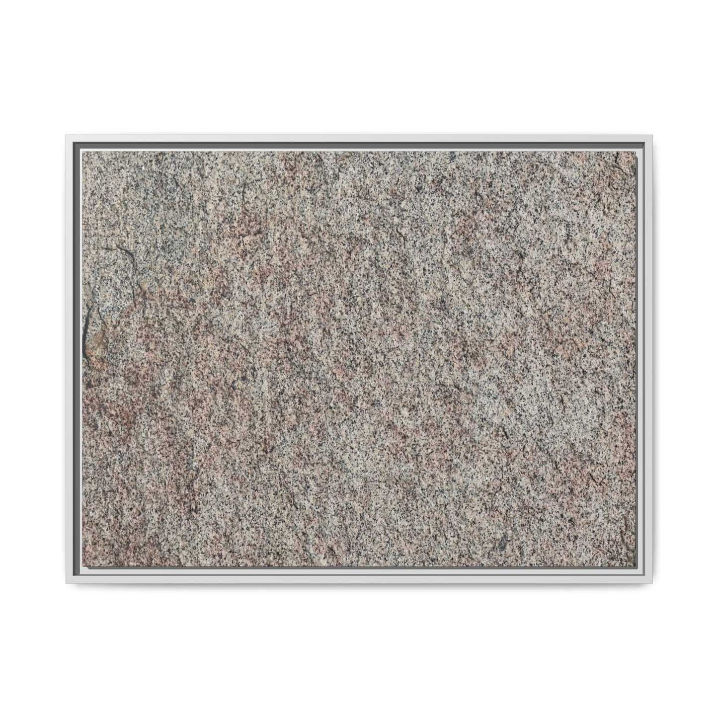Granular Whispers - Unique Stretched Canvas Wall Art