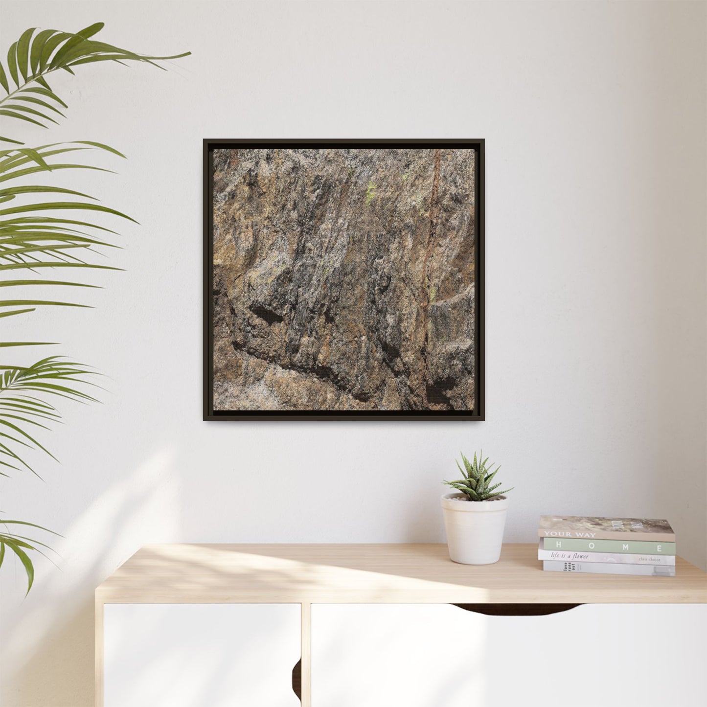 Weathered Time - Unique Stretched Canvas Wall Art