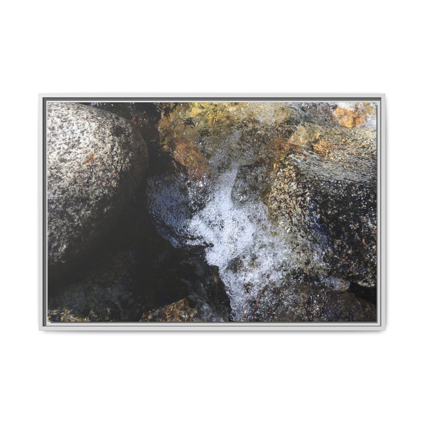Nature's Turbulence - Unique Stretched Canvas Wall Art