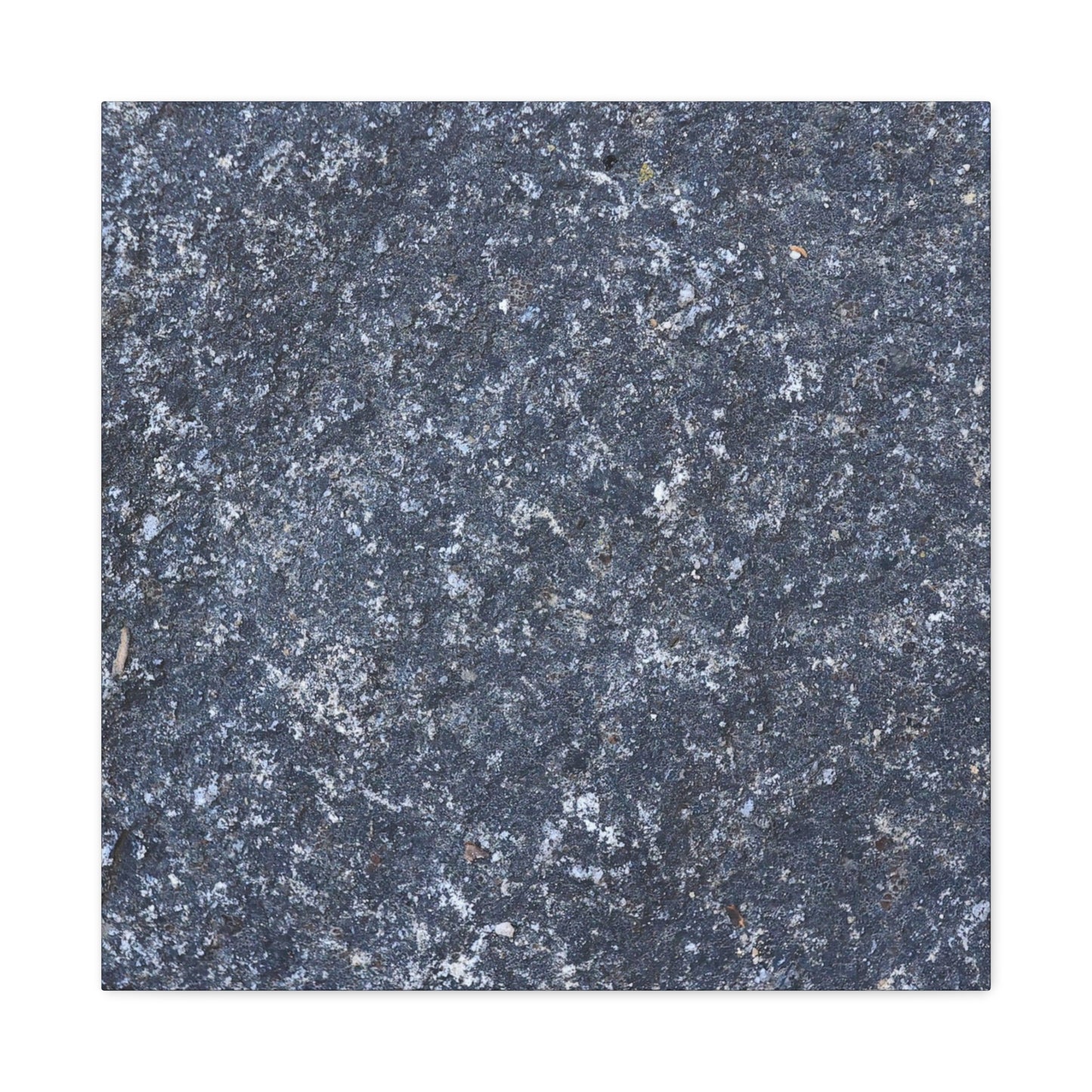 Frozen Whispers of Stone - Unique Frameless Canvas Wall Art