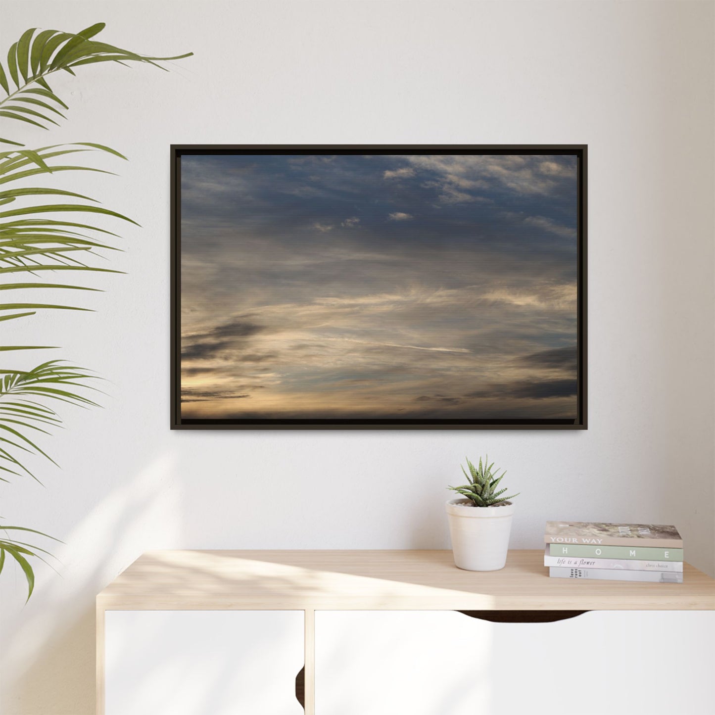 Clouded Thoughts - Unique Stretched Canvas Wall Art