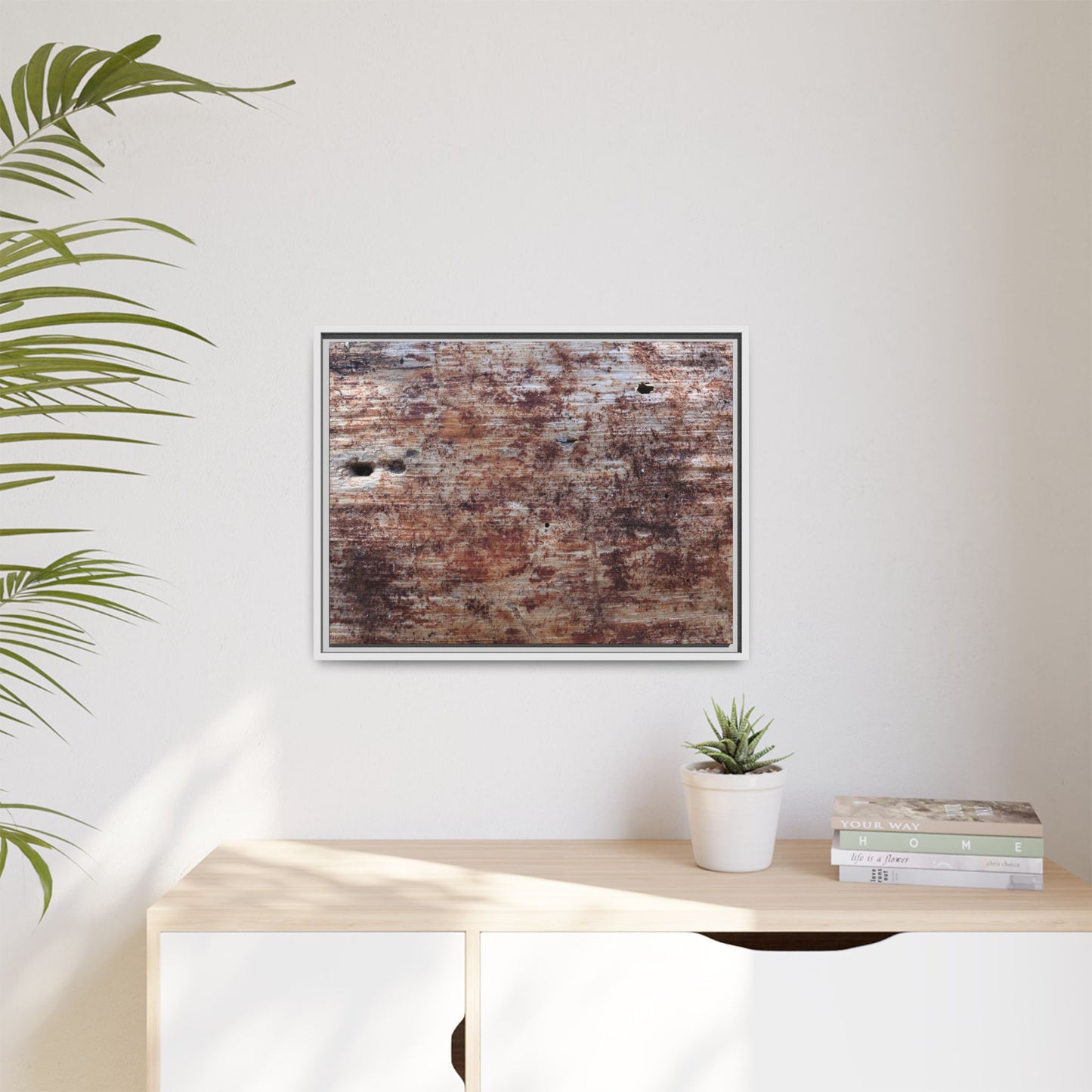 Rustic Textures - Unique Stretched Canvas Wall Art