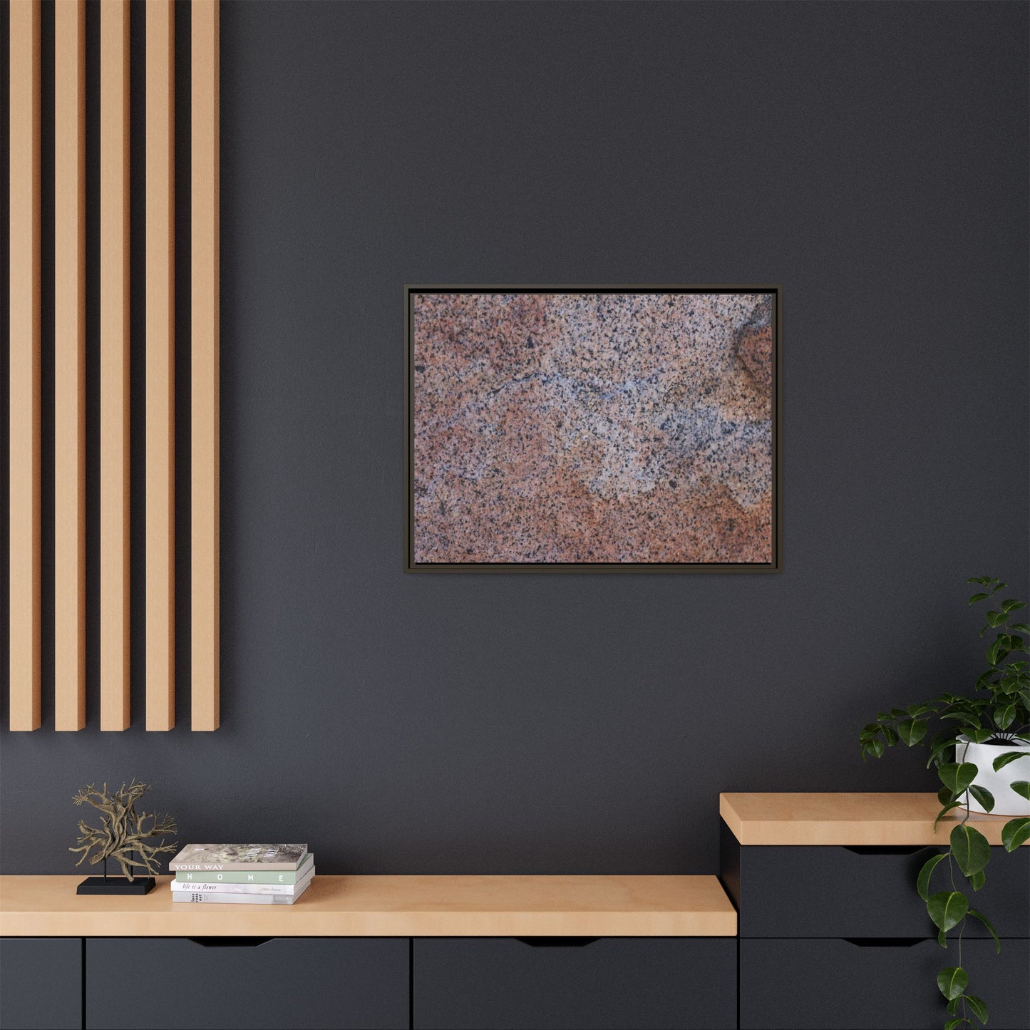 Earthen Mosaic - Unique Stretched Canvas Wall Art