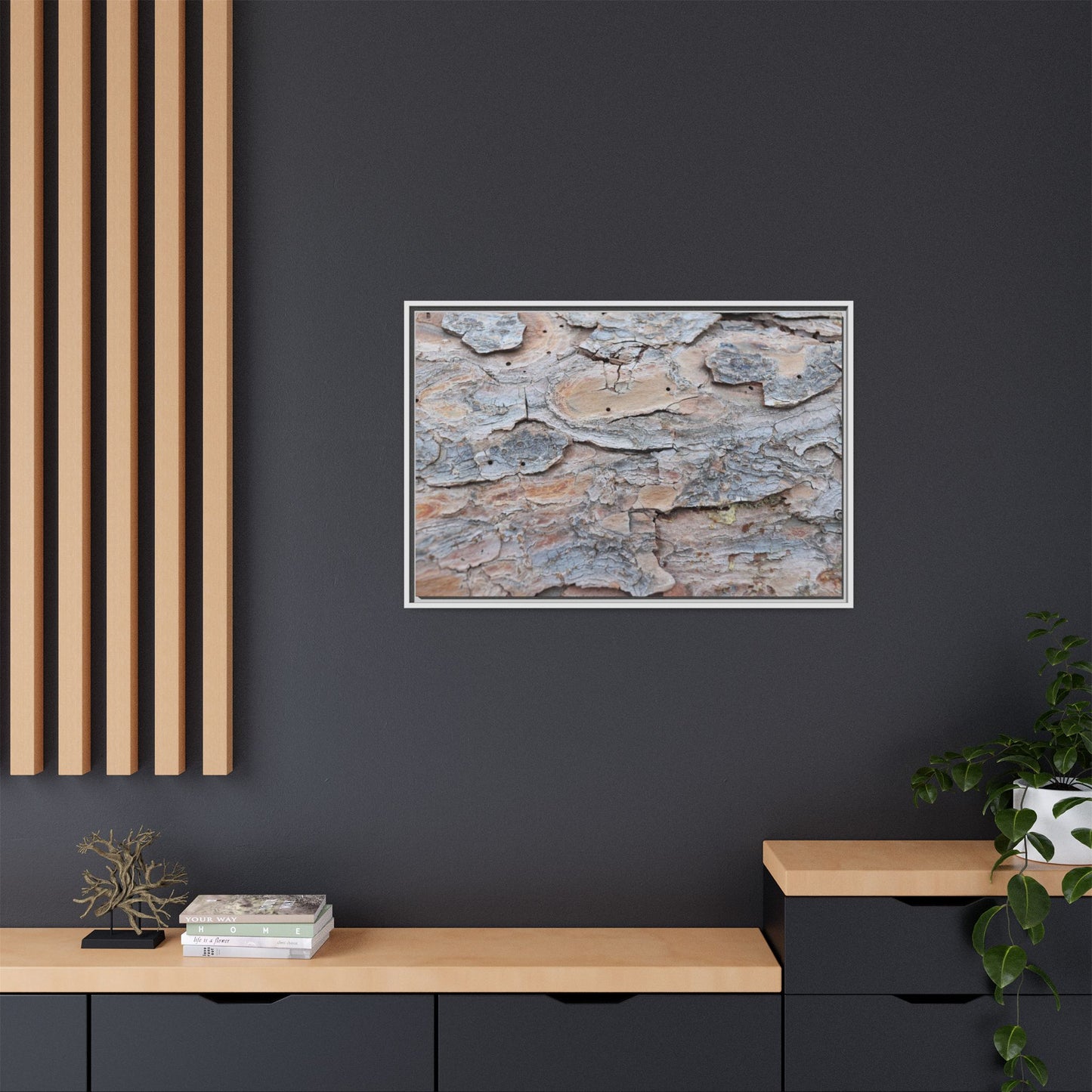 Peeling Memories - Unique Stretched Canvas Wall Art