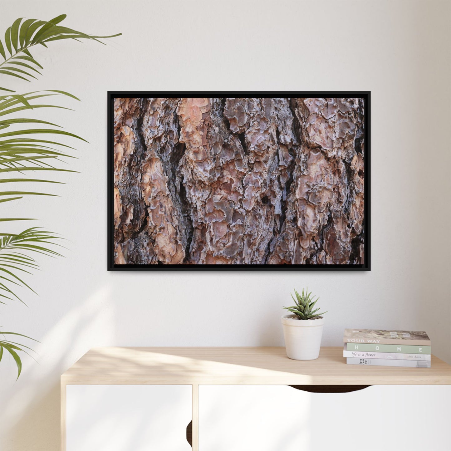 Layered Textures - Unique Stretched Canvas Wall Art