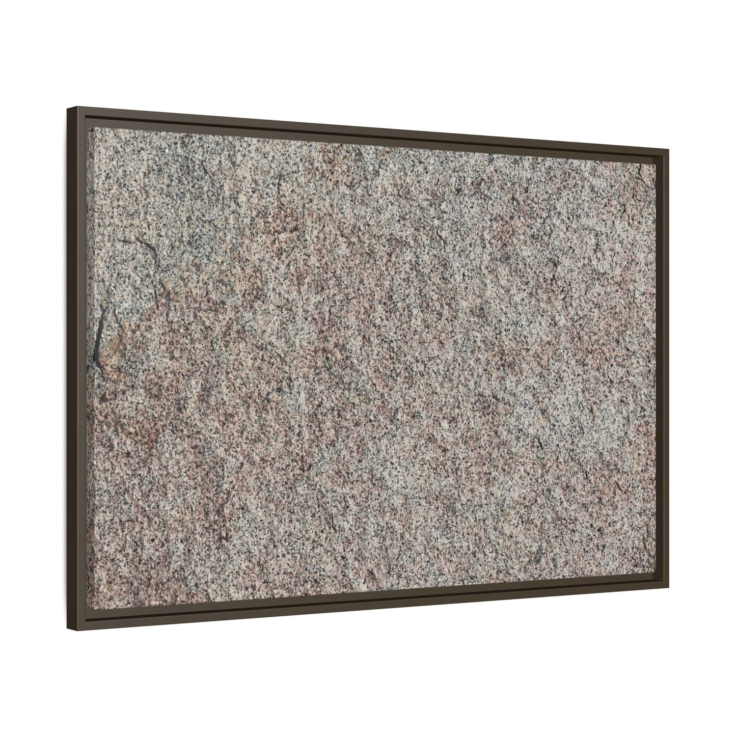 Granular Whispers - Unique Stretched Canvas Wall Art
