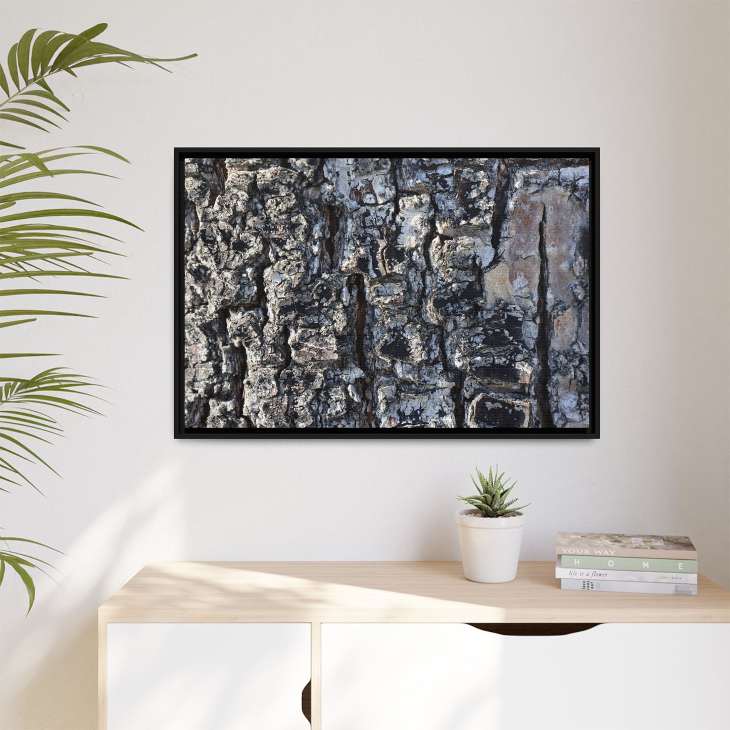 The Bark Chronicles - Unique Stretched Canvas Wall Art