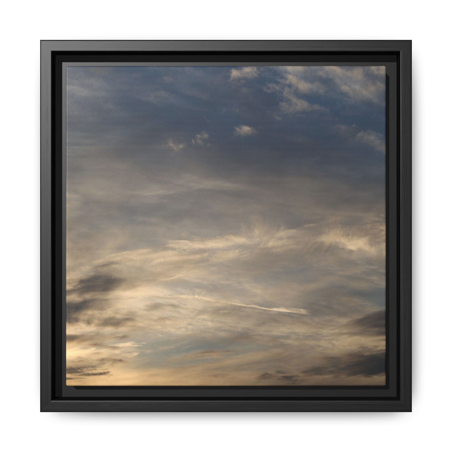 Clouded Thoughts - Unique Stretched Canvas Wall Art