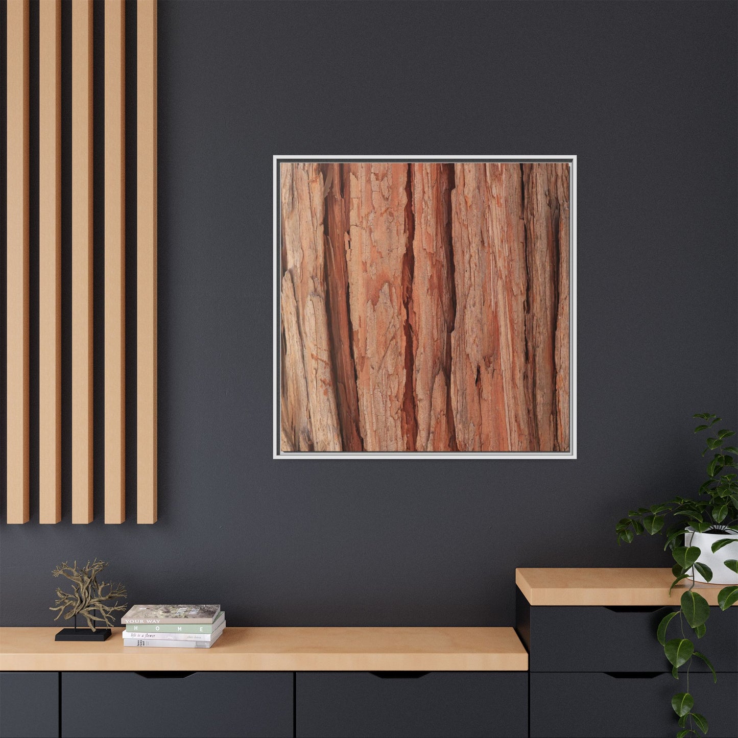 Layers of Wisdom - Unique Stretched Canvas Wall Art