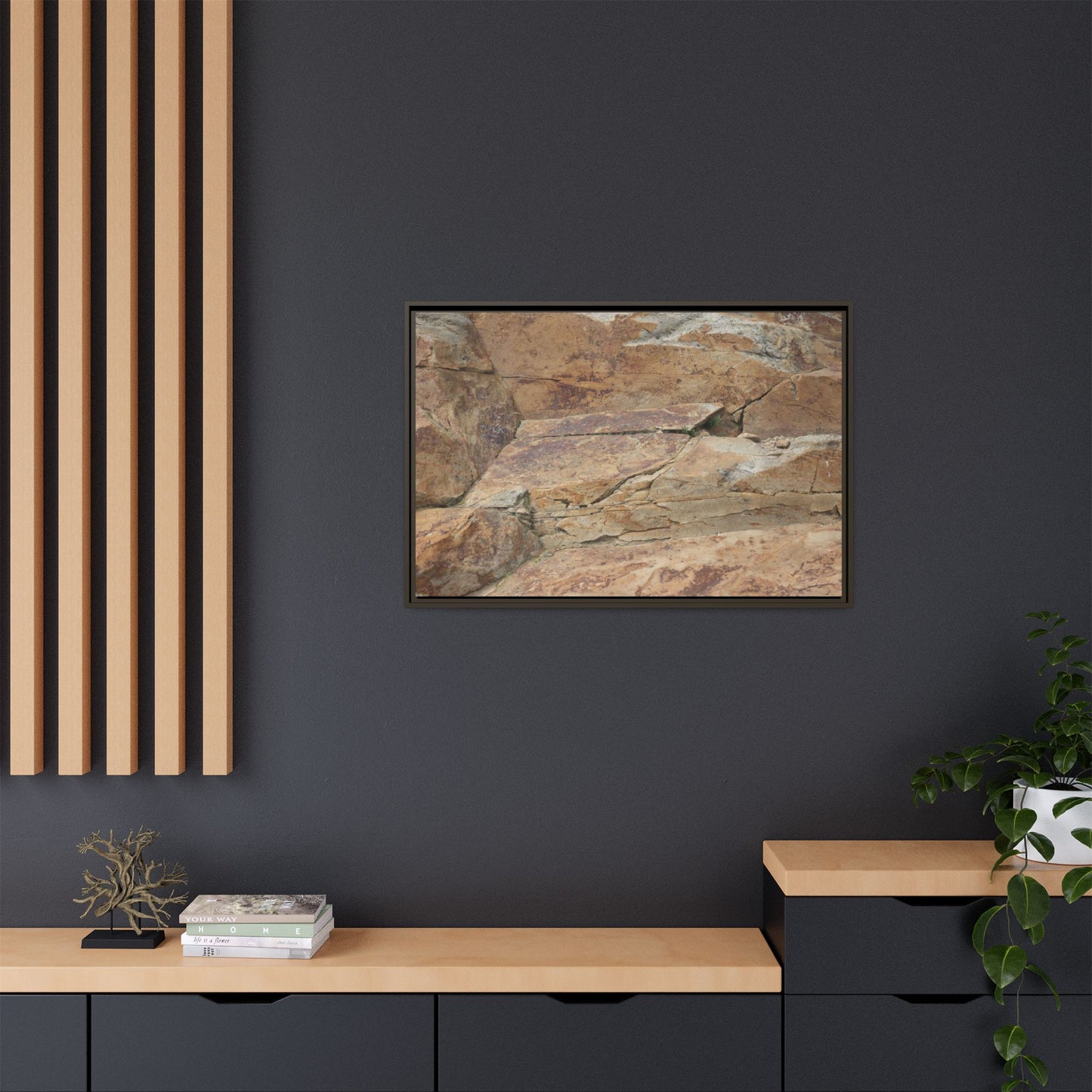 Ancient Foundations - Unique Stretched Canvas Wall Art