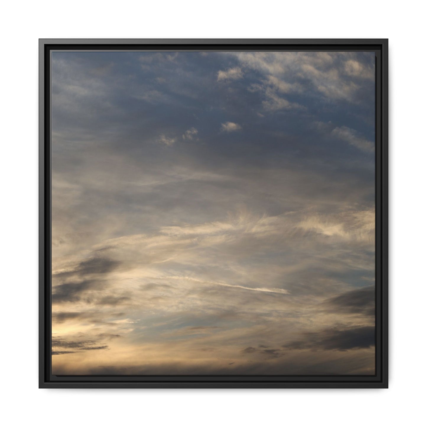 Clouded Thoughts - Unique Stretched Canvas Wall Art