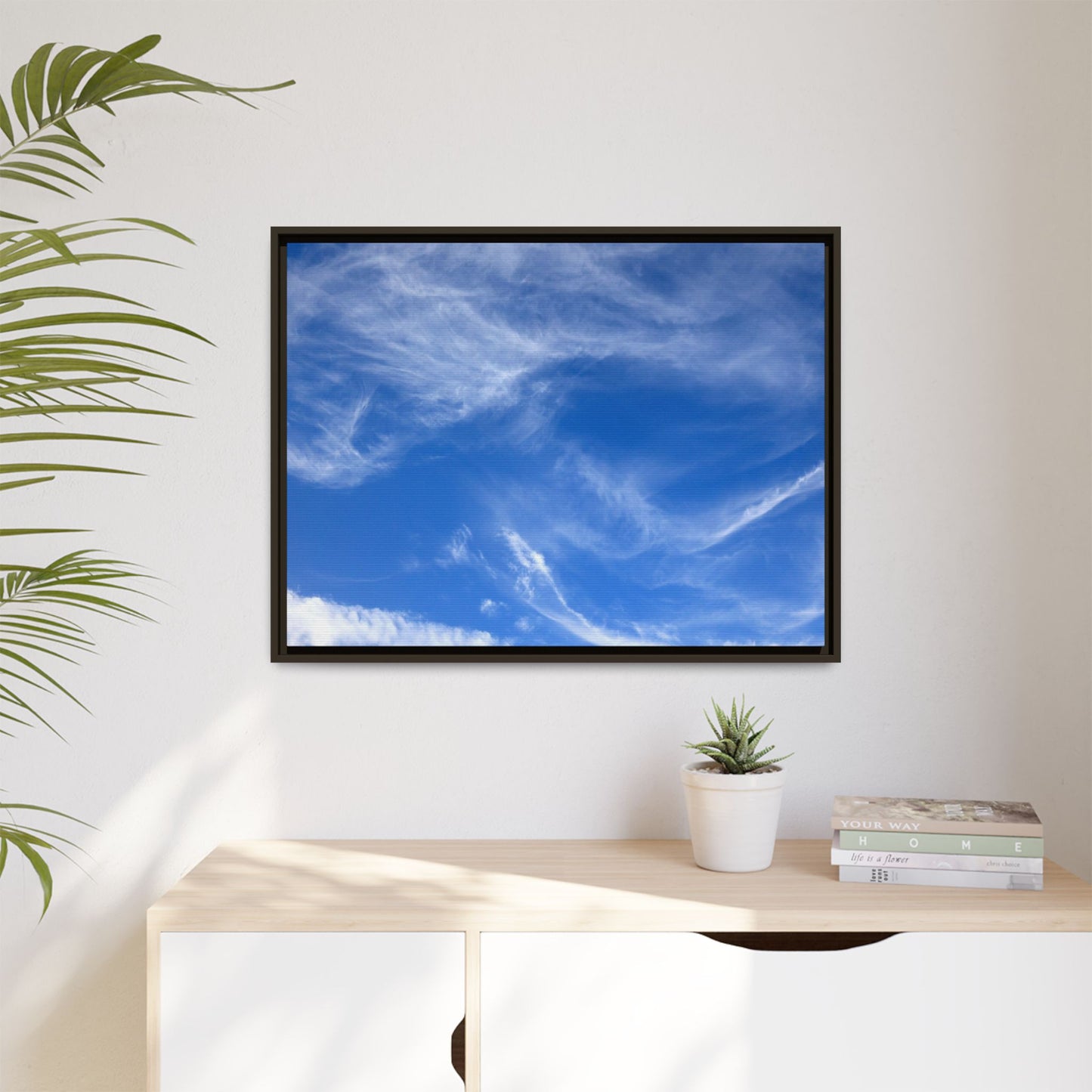 Cloudscape Reverie - Unique Stretched Canvas Wall Art