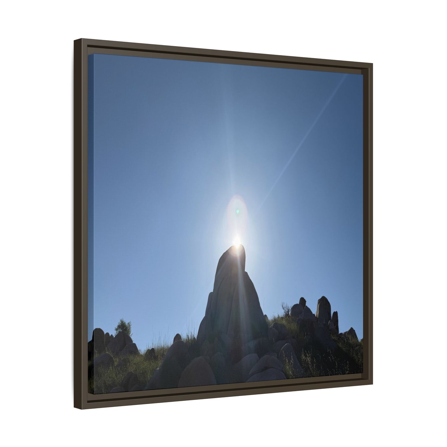 Sunburst - Unique Stretched Canvas Wall Art