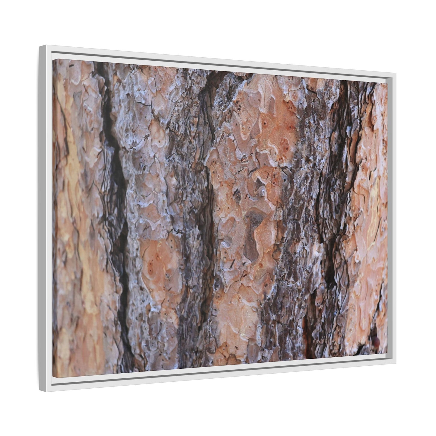 Earthy Embrace - Unique Stretched Canvas Wall Art