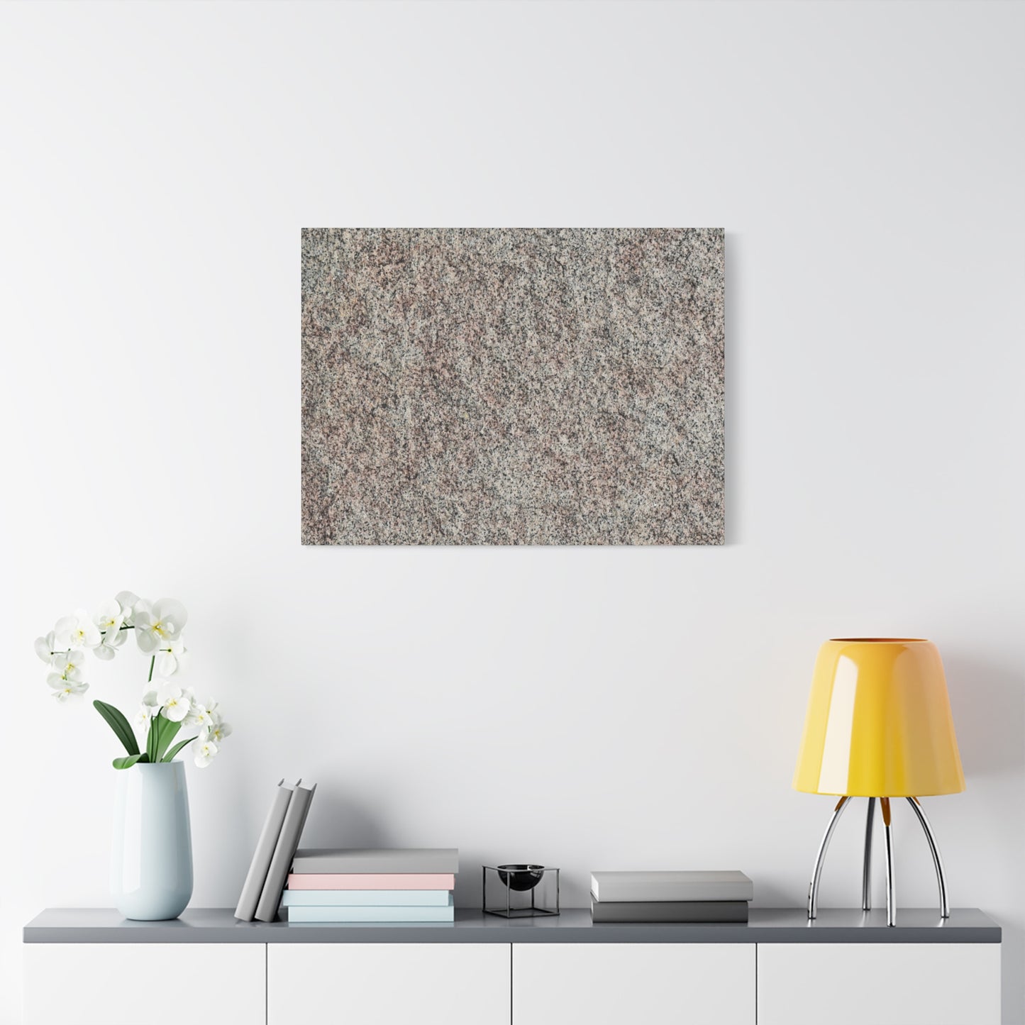 Stone Echoes - Unique Frameless Canvas Wall Art