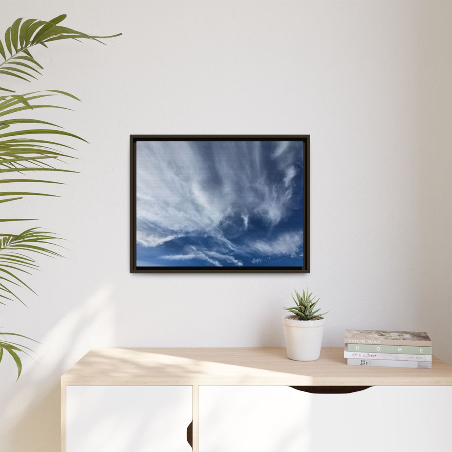 Ethereal Skies - Unique Stretched Canvas Wall Art