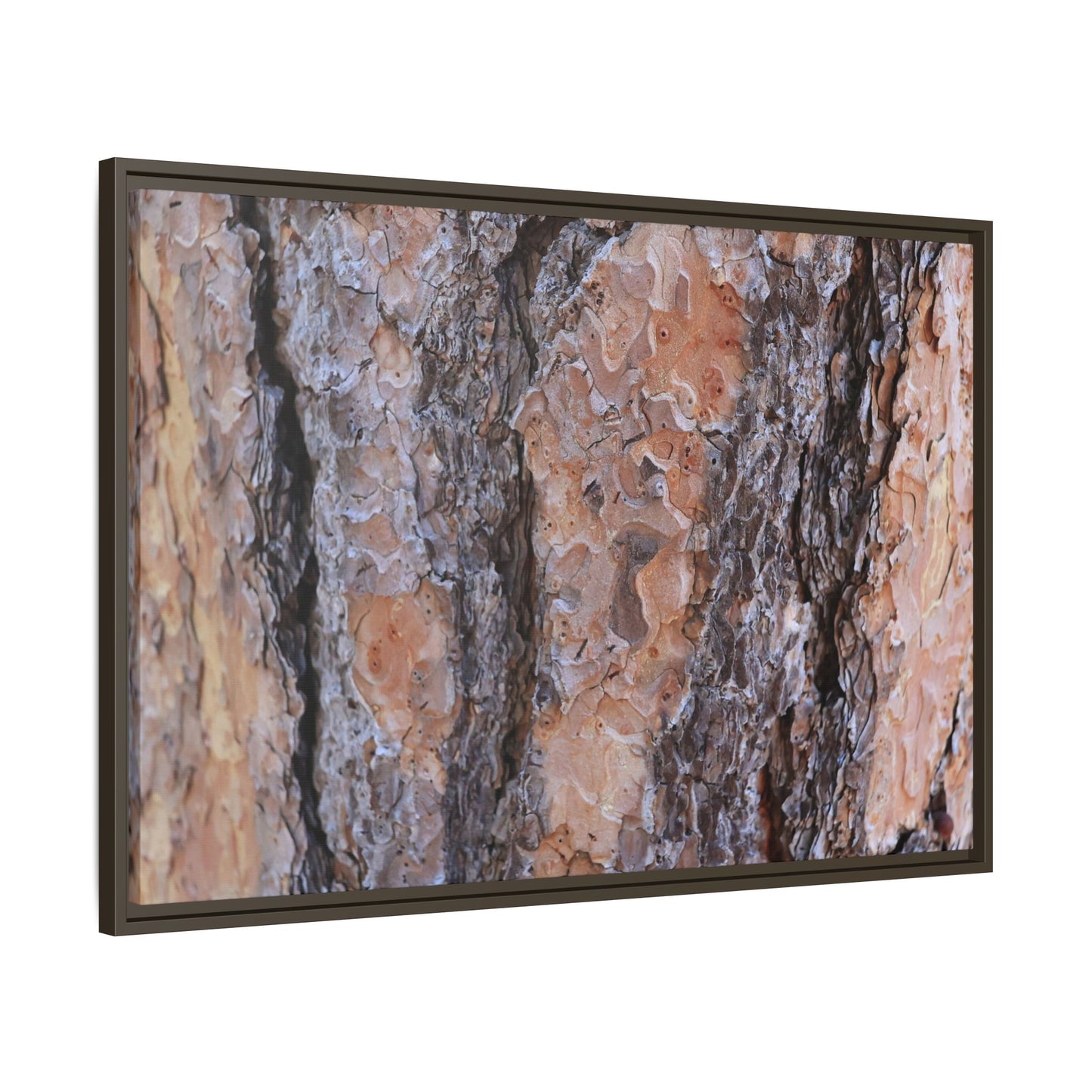 Earthy Embrace - Unique Stretched Canvas Wall Art