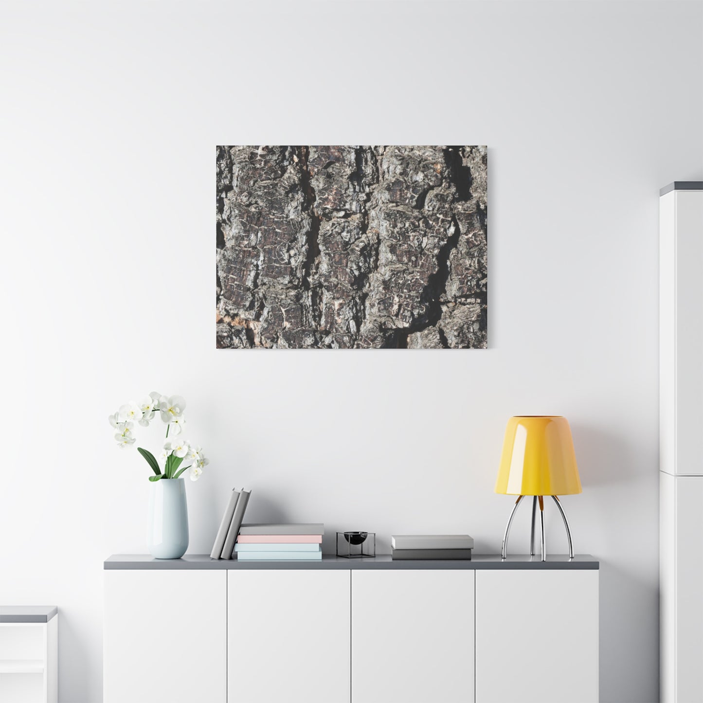 Cracked Skin of Earth - Unique Frameless Canvas Wall Art