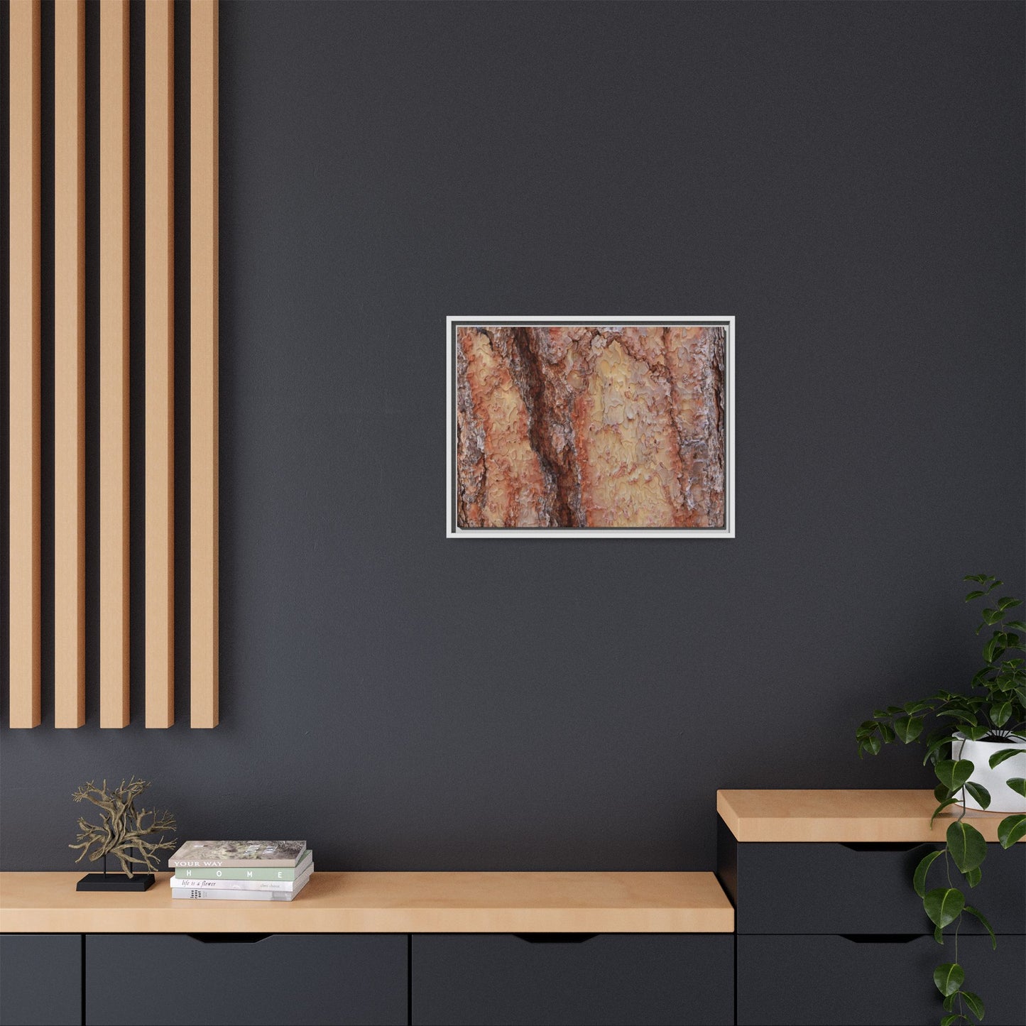 Rustic Rhythms - Unique Stretched Canvas Wall Art