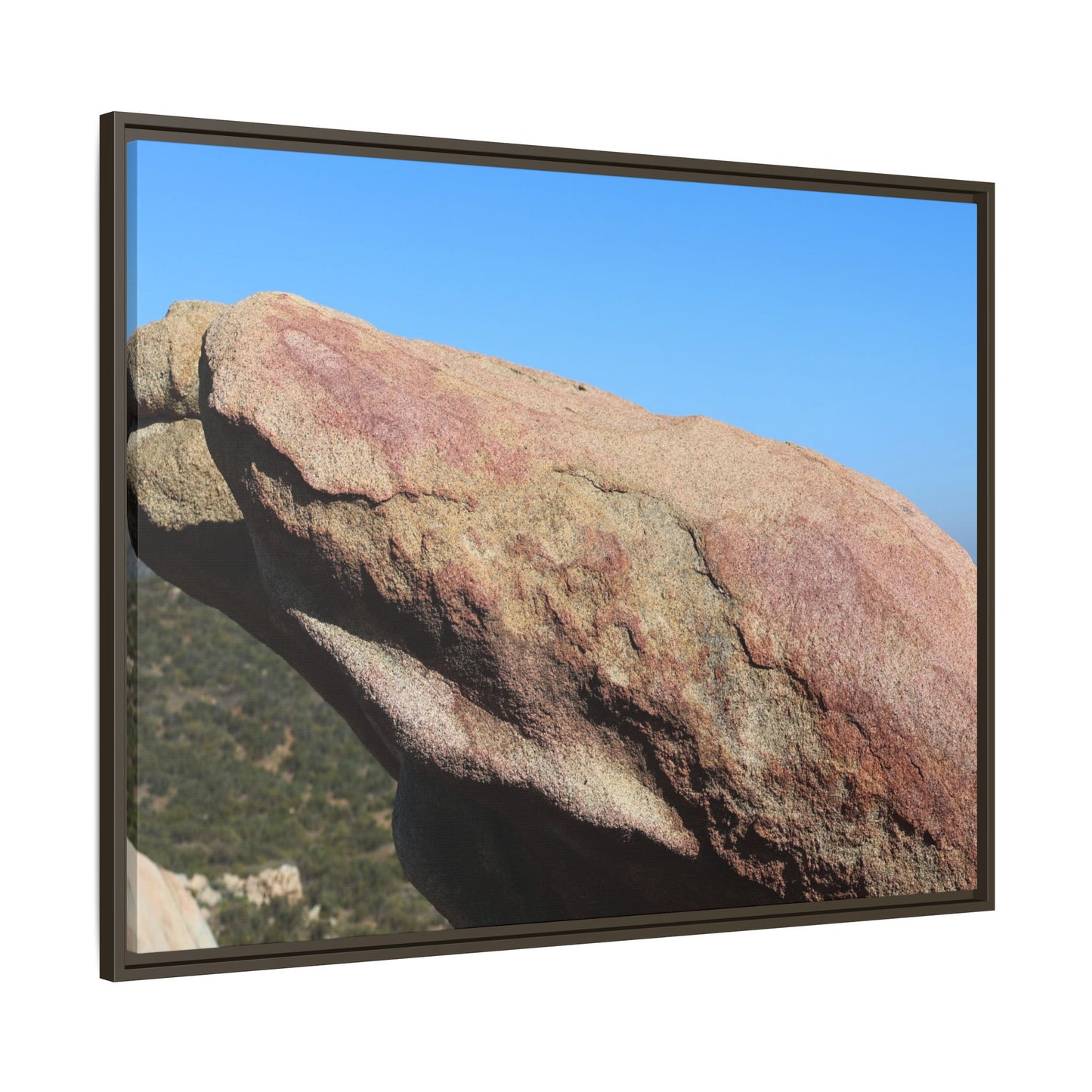 Sleeping Stone - Unique Stretched Canvas Wall Art