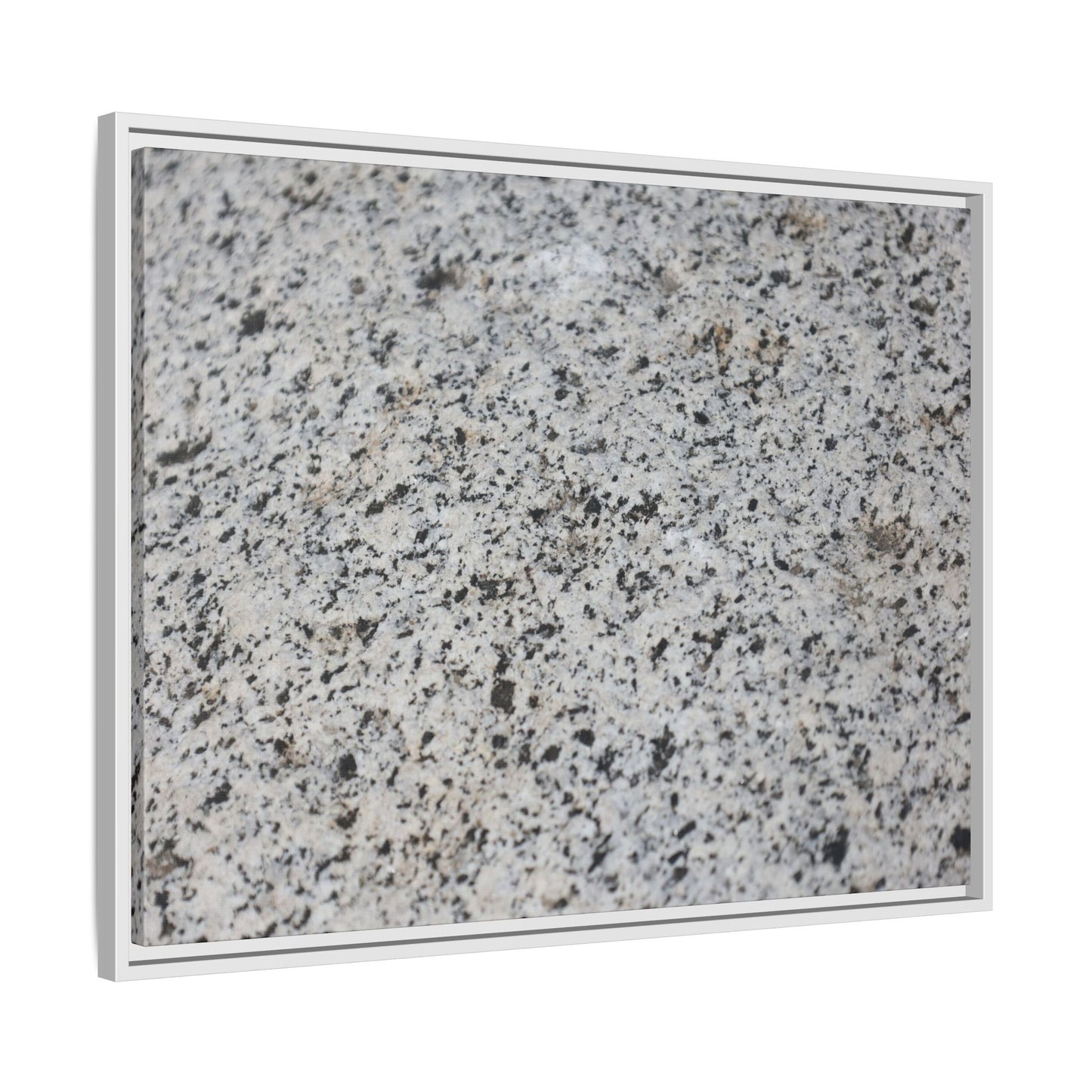 Monochrome Mosaic - Unique Stretched Canvas Wall Art