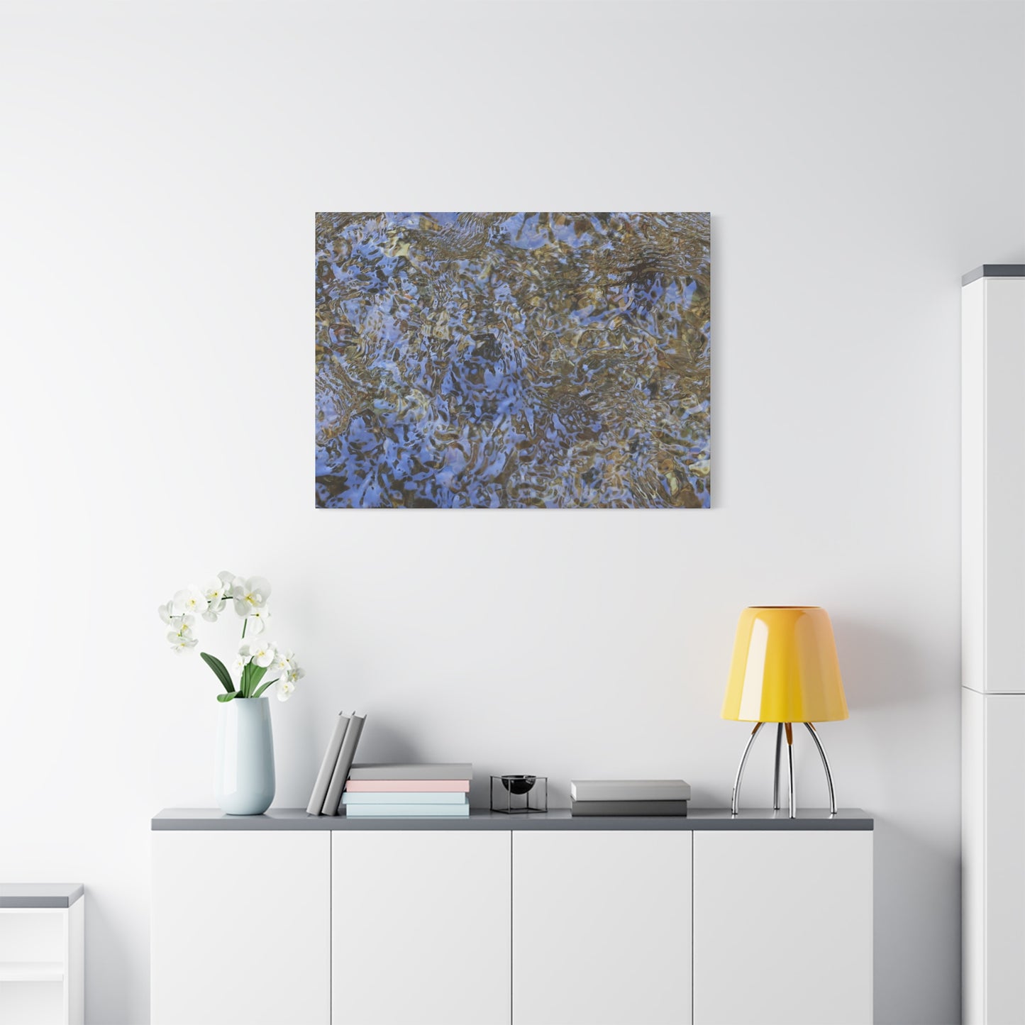 Ripples of Memory - Unique Frameless Canvas Wall Art