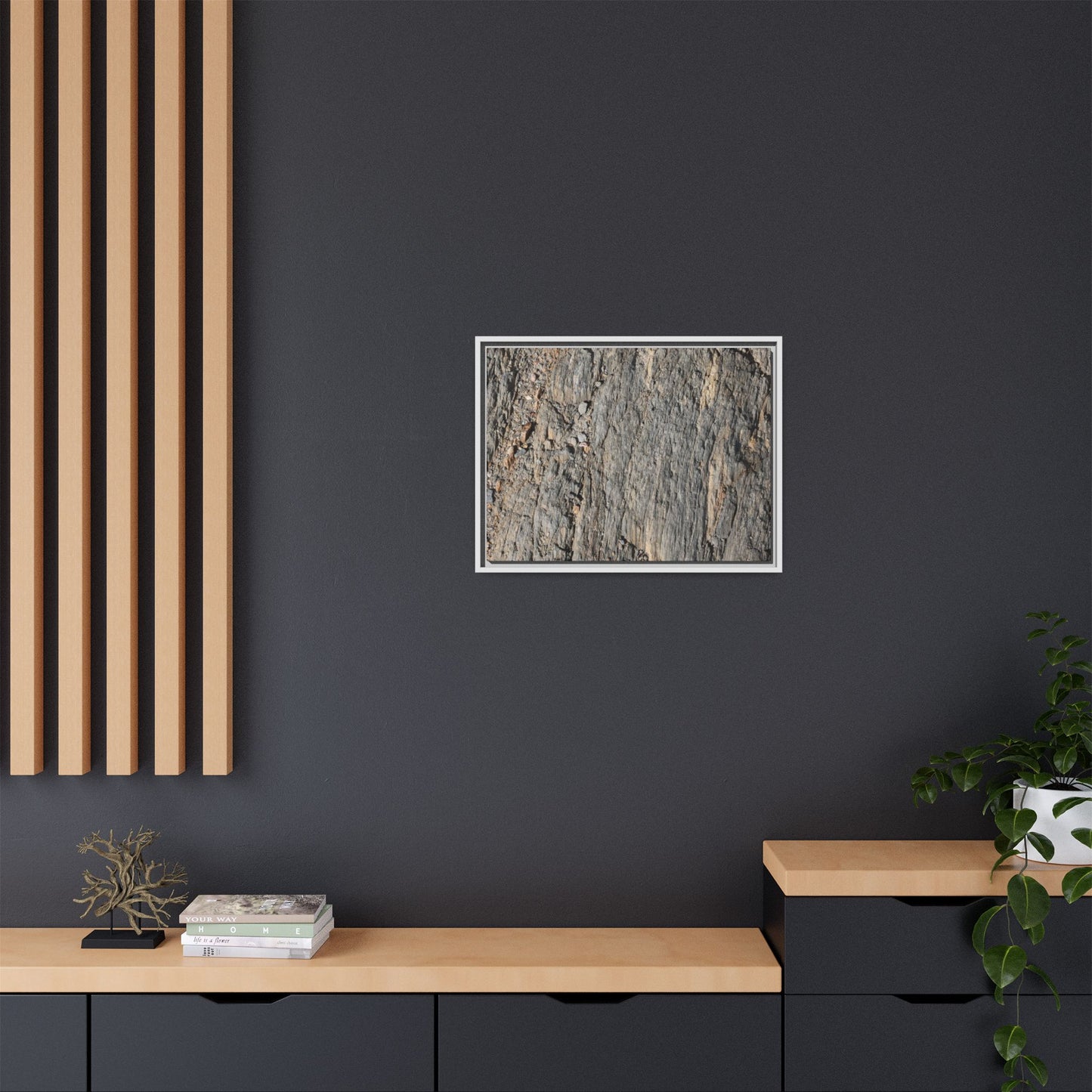 Textured Earth - Unique Stretched Canvas Wall Art